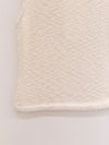 SWAYING 25 Spring/Summer Water Ripple Tank Top SW-SW25SS1T15C1-BAI White